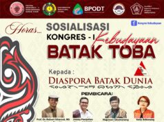 Sosialisasi Kongres I Kebudayaan Batak Toba kepada Batak Diaspora Dunia diikuti para peserta dari berbagai negara: Perancis, Oman, Amerika Serikat, Jerman, Rusia, Itali, dan Indonesia.